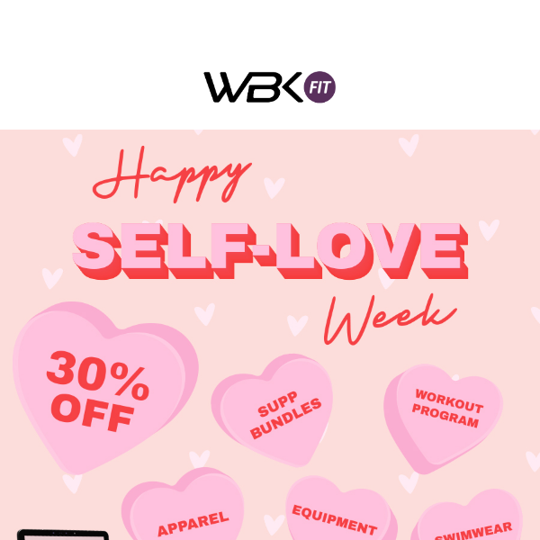 You deserve 30% off this V Day ❤️