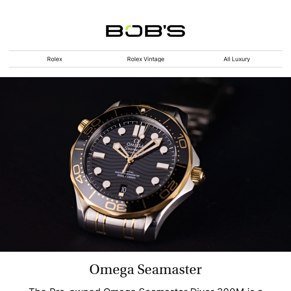 Explore Our Sophisticated Omega Seamaster Collection