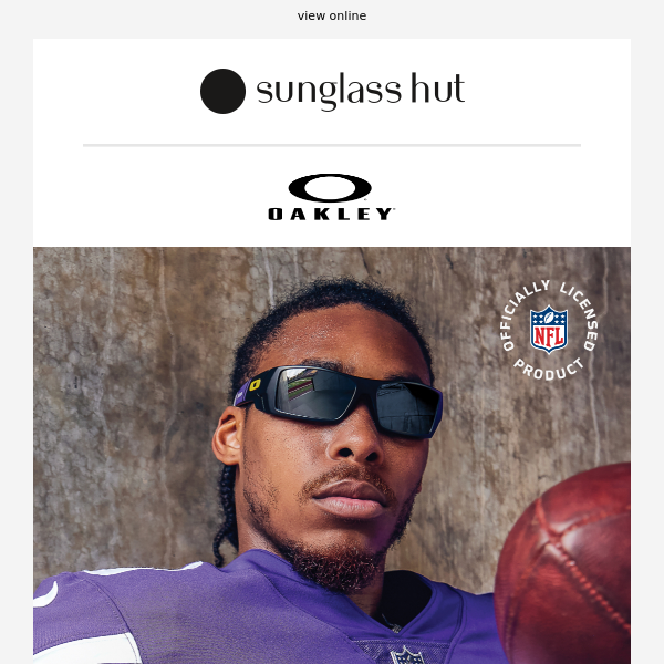 Men's Oakley Minnesota Vikings Flak 2.0 XL Sunglasses