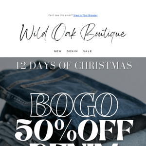 BOGO DENIM ⭐️ 50% OFF ⭐️