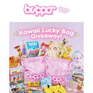 Giveaway Ends Soon! 🚨 Win a Lucky Kawaii Bag! 🚨
