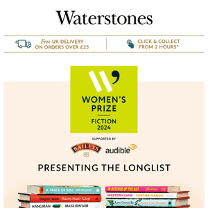 Women's Prize for Fiction Longlist