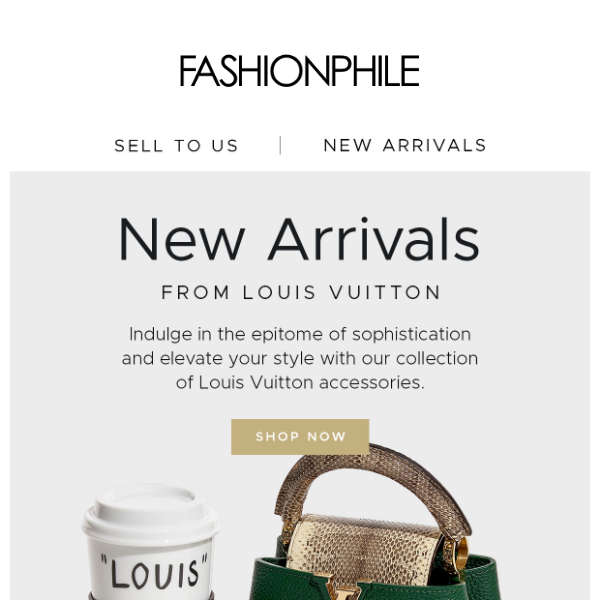 NEW IN: from Louis Vuitton