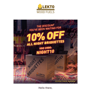 🔔 Order Night Briquettes Today (10% OFF)