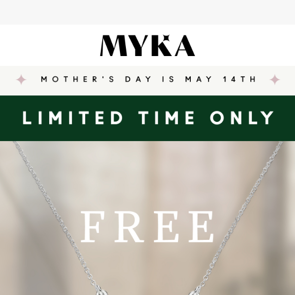 Free MOM Necklace With Every Order