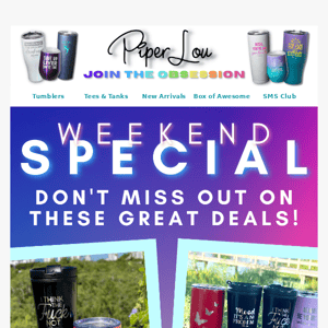 Brand New Travel Mugs! This Weekend ONLY!