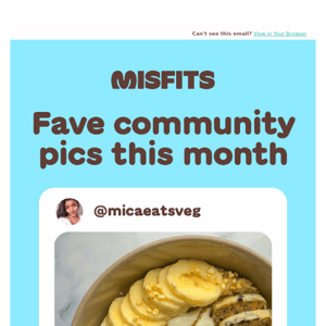 Our fave community recipes this month