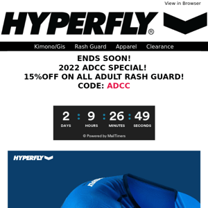 🚨Ends Soon | Hyperfly ADCC Special