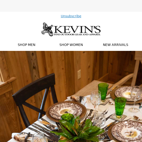 It’s always a Spode sale at Kevin’s!