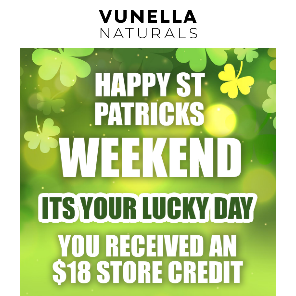 ☘️ It's your lucky day Vunella.