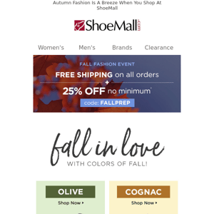 Fall Colors You'll Adore + 25% Off!