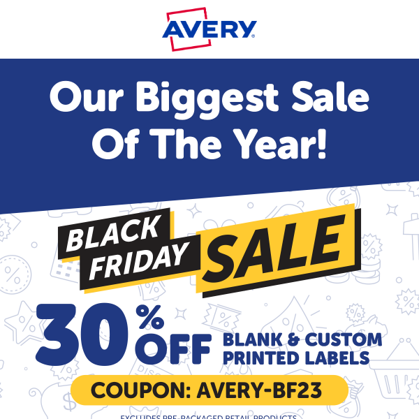 30% Off Black Friday Sale