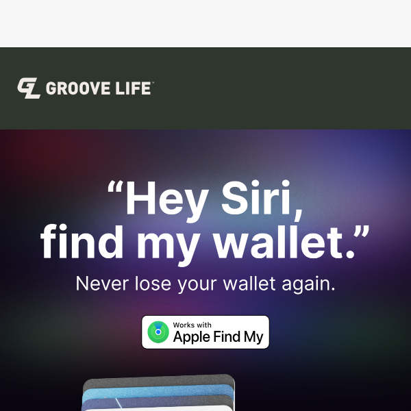 ‘Find My’ tech meets Groove Wallet