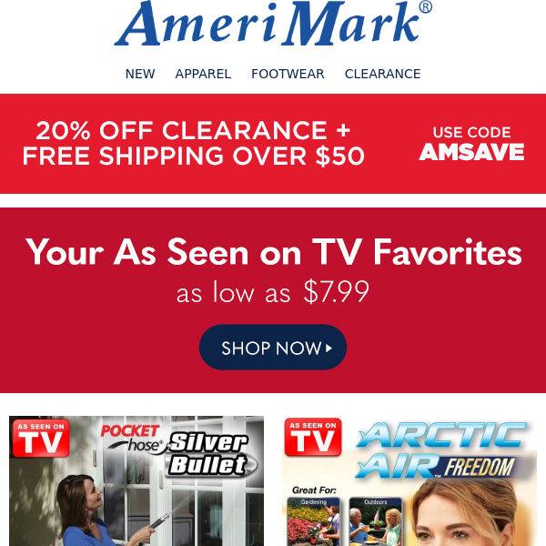 Your As Seen on TV Favorites as low as $19.99