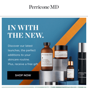 Discover our latest launches and receive a free gift.