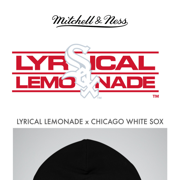 New Releases  Lyrical Lemonade x White Sox x M&N 🍋⚾️ - Mitchell And Ness