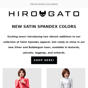 Hiro Gato ] New Snakeskin Spandex Fabrics - Hiro Gato