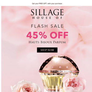 Flash Sale: 45% Off! Hauts Bijoux Parfum 🤩