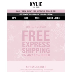 FREE express shipping - 4 days only! 🎁