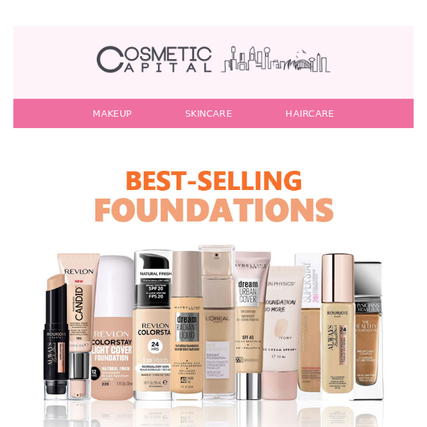 These best-selling foundations are 80% off today!💥