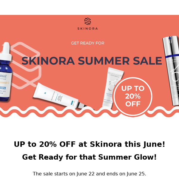 Skinora Summer Sale is coming ☀️