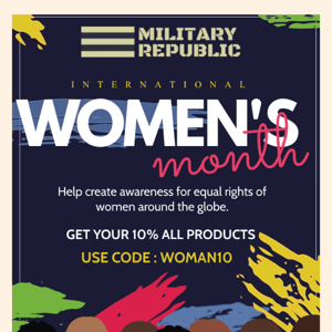 💐 Celebrate International Woman's Month With A Bang