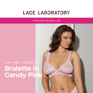 24H EARLY ACCESS  🌸 Candy Pink Bralette 🌸