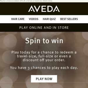 Spin to win! Play now!