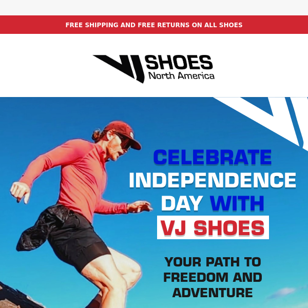 Celebrate Independence Day with VJ Shoes