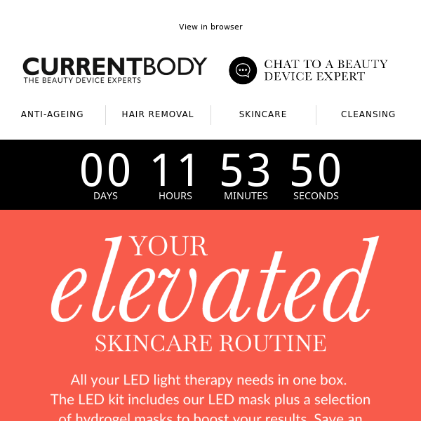 Your elevated LED routine