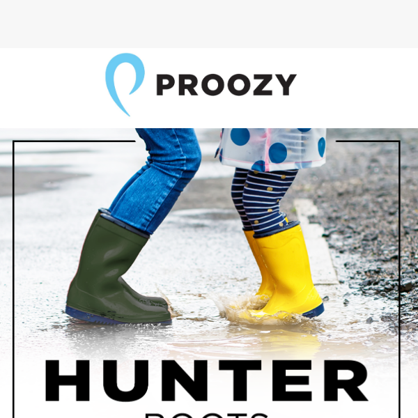 Exclusive Hunter Boots Collection for a Limited Time Only!
