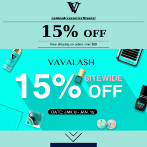 Come On❗15% OFF Sitewide Sale🥳