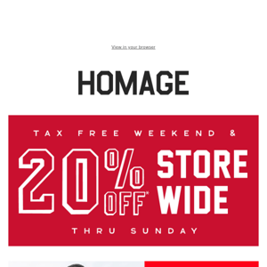 Topps, Tax-Free Weekend, and 20% OFF