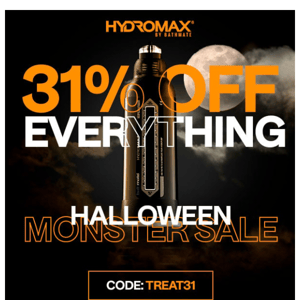 31% Off Halloween Monster Sale is LIVE