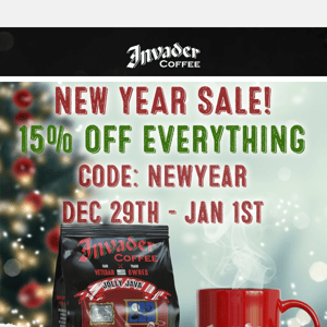 15% Off Top Sellers of the Year! Delicious Coffee Guaranteed