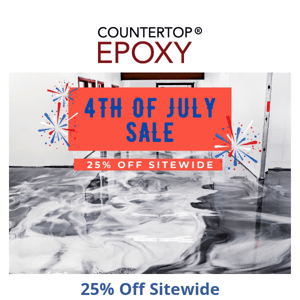 July 4th Sale! 25% Off Sitewide 💙