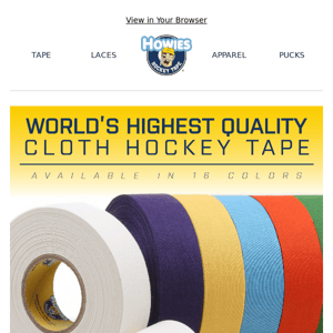 Have You Heard We Make Hockey Tape🤣