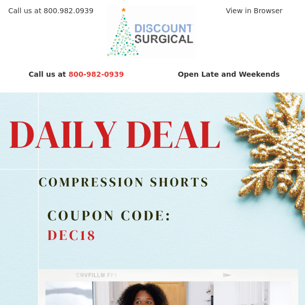 7 Days To Go: Today's Daily Deal - Compression Shorts