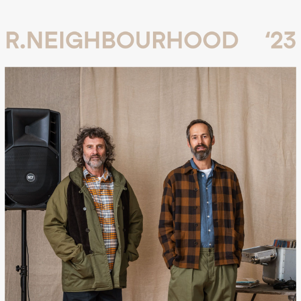 R.NEIGHBOURHOOD wear UNIVERSAL WORKS