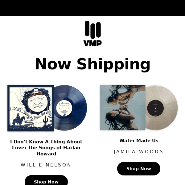 Now Shipping! Willie Nelson, Jamila Woods, Citizen, and more!