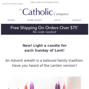 An Advent Wreath For Lent? A New Family Tradition!