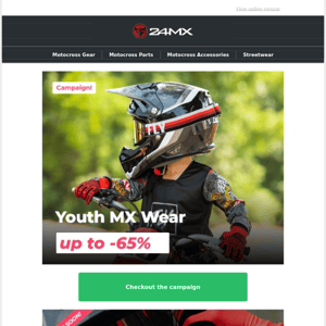 MX wear for youngsters?