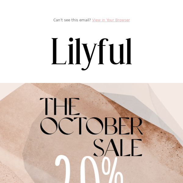 Don't Miss Out On The October Sale! 😍✨