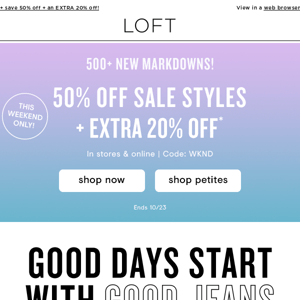 ✨NEW markdowns✨ are here!