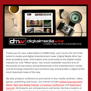 Digital Media Wire Daily Newsletter: Subscription Confirmed