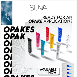 Available Now! SUVA Beauty's Opakes Cosmetic Paints!