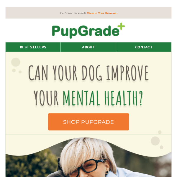 What do dogs have to do with mental health?
