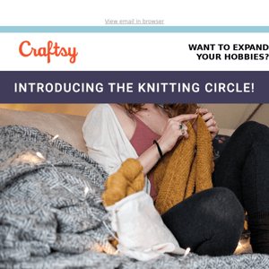 🧶 Congrats!  You’ve been invited to get FREE knitting videos, tips & projects.