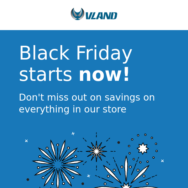 Black Friday Starts Now!-All Save 12%!