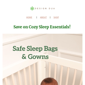 Save Big on Sleep Bags & More Sleep Essentials For Babies this Winter❄️